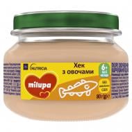 Пюре Milupa для дітей від 6міс овочево-рибне Хек з овочами с/б 80г