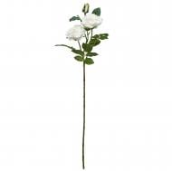 Квітка штучна Троянда 80 см біла Девілон