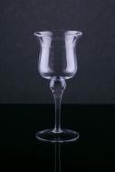 Ваза стеклянная Wrzesniak Glassworks Бокал 24х13 см 24 см прозрачная