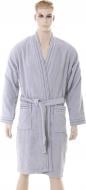 Халат мужской John р. L серый