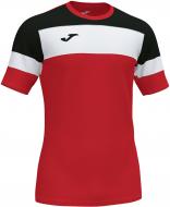 Футболка Joma CREW IV T-SHIRT RED-BLACK S/S 101534.601 р.M красный