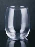 Ваза стеклянная 15,5x18 см 18 см прозрачная