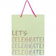 Пакет подарунковий Let's celebrate 8502-26-A 26х32 см Axent Пакет подарунковий Let's celebrate 8502-26-A 26х32 см Axent