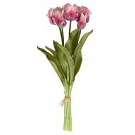 Букет тюльпан 39 см 5 шт. розовый Девилон