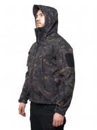 Куртка чоловіча демісезонна ESDY тактична Softshell Shark Skin JA-01 р.XXXL камуфляж