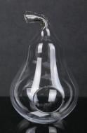 Ваза стеклянная Wrzesniak Glassworks Груша 30х19 см 30 см прозрачная