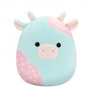 Мягкая игрушка SQUISHMALLOWS Мятная пастельная коровка (19 см) разноцветный SQER01209