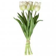 Букет Тюльпаны белые 34 см. 5 шт. Девилон