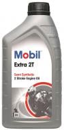 Моторна олива напівсинтетична Mobil Eхtra 2T 1 л (142092)