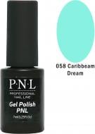 Гель-лак для нігтів P.N.L 058 Caribbeam Dream 7 мл