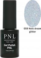 Гель-лак для нігтів P.N.L 059 Holo dream glitter 7 мл