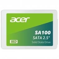 SSD-накопитель Acer SA100 SATA II 480GB 2,5" SATA III TLC (BL.9BWWA.103)