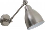 Бра Arte Lamp Braccio 1x60 Вт E27 матовое серебро A2054AP-1SS