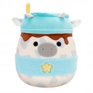 Мягкая игрушка SQUISHMALLOWS Серая коровка (30 см) разноцветный SQER01263