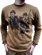 Свитшот P1G Winter Sweatshirt Pablo Just Say No UA281-29911-PB-CB р. XXL коричневый