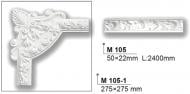 Декор кутовий Harmony M 105-1 2 шт. 275x22x275 мм