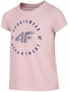 Футболка 4F HJL22-JTSD003-52S р.122 рожевий