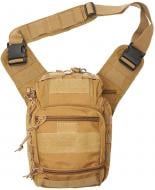 Сумка ESDY coyote tan 15 л тактическая с кобурой