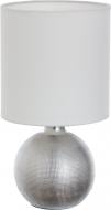 Настільна лампа декоративна Accento lighting 1x40 Вт E14 срібний ALT-T-FH4045