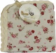 Наволочка декоративная Red Rose 40x40 см бежевый Прованс