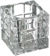 Подсвечник Square стекло 6x6x6 см
