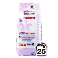 Пральний порошок для машинного та ручного прання Milwa Color Universal 2 кг