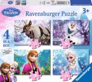Пазл Ravensburger Дисней: Холодное сердце 4 в 1 07360R