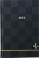 Дневник датированный Украина Nota Bene A5 2026 серый с черным