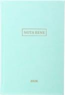 Дневник датированный Nota Bene A5 2026 бирюзовый