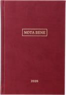 Дневник датированный Nota Bene A5 2026 красный Дневник датированный Nota Bene A5 2026 красный