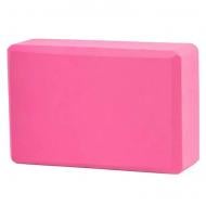 Блок для йоги Feel Fit DT286 розовый