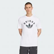 Футболка Adidas GRFX TEE JX3089 р.M белый