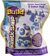 Песок для детского творчества Wacky-Tivities Kinetic Sand Build белый голубой 71428WB
