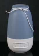 Ваза керамічна Luna Life 13х23 см 23 см пурпурова