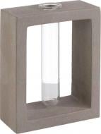 Ваза бетонная APS Serving Items 04010 (27101090) 12,5 см прозрачный, серый 27101090