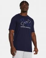 Футболка Under Armour UA GL FOUNDATION UPDATE SS 1382915-410 р.XL синий