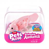 Игрушка интерактивная Pets & Robo Alive Аксолотль (розовый) 9556A