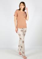 Пижама женская Roksana Sleepy Owl №1294/16115 р. 52-54 капучино