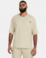 Футболка Under Armour UA RIVAL WAFFLE CREW 1383106-273 р.2XL бежевый