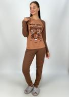 Пижама женская Roksana Sleepy Owl №1301/16117 р. 48 капучино