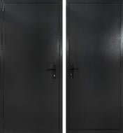 Дверь входная Министерство дверей ТехноБуд мет/мет-1 серый 2050x960 мм левая