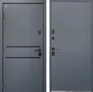 Двері вхідні Strimex Nautilus-Thermo PN Double line RAL 7024 2050x970 мм ліві