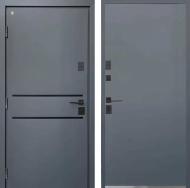 Дверь входная Strimex Nautilus-Thermo PN Double line RAL 7024 2050x970 мм правая