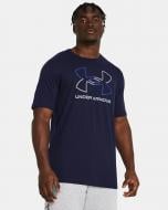 Футболка Under Armour UA GL FOUNDATION UPDATE SS 1382915-410 р.2XL синий