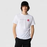 Футболка THE NORTH FACE M SS NEVER STOP EXPLORING TEE NF0A87NSFN41 р.L білий