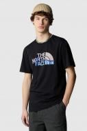 Футболка THE NORTH FACE M SS MOUNTAIN LINE TEE NF0A87NTJK31 р.M чорний