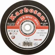 Круг отрезной по нержавеющей стали Karbosan  230x1,9x22,2 мм
