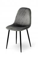 Стул обеденный Мікс Меблі Марс серый / черный