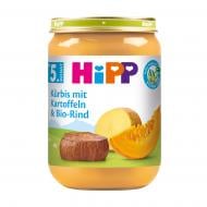Пюре Hipp Тыква и картошка с говядиной 190 г