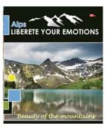 Зошит офісний В5 Альпи 150 арк. клітинка з розділювачами на спіралі Мрії збуваються